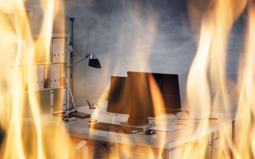 Would you rather your business burn down or be hacked?